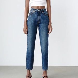 Zara mom fit jean
